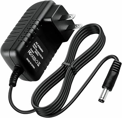 CJP-Geek AC Power Adapter for Yamaha MOX6 61-Key MOX8 88-Key Keyboar Music Synthesizer