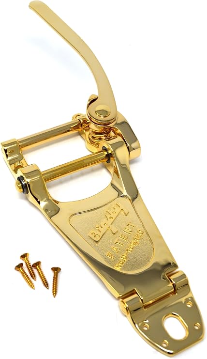 Bigsby B7G Vibrato Tailpiece, Gold, Unpainted