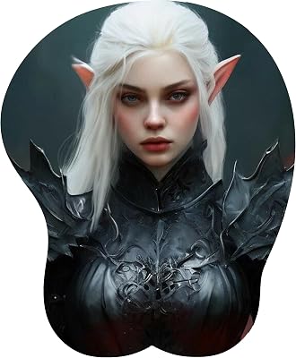 3D Anime Mouse Pads with Wrist Rest Anti-Slip Gaming Mousepads 2Way Skin CR-361