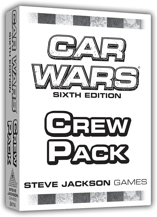 Steve Jackson Games Car Wars Crew Pack, Expansion Strategy Card Game
