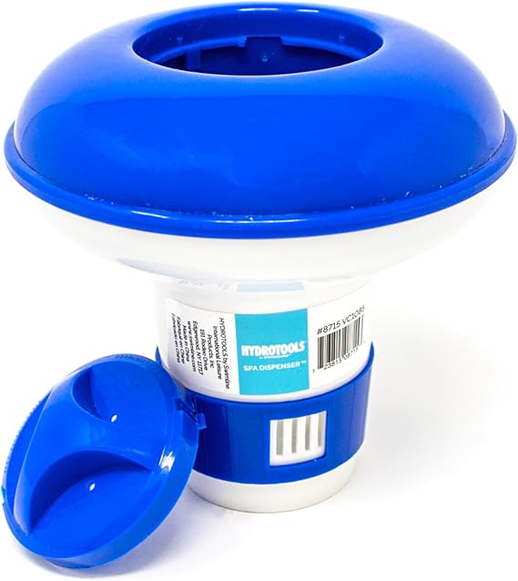 SWIMLINE | Floating Pool Chlorine Tablet Dispenser | Mini Spa | 1" Tablets