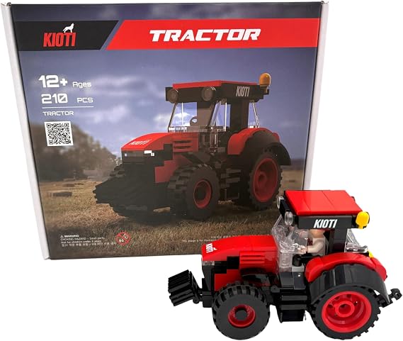 Kioti HX Series Brick Tractor Toy - DDA25-030-AC