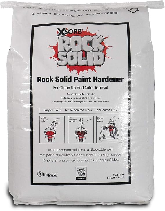 Rock Solid Paint Hardener, 23 lb. Bag