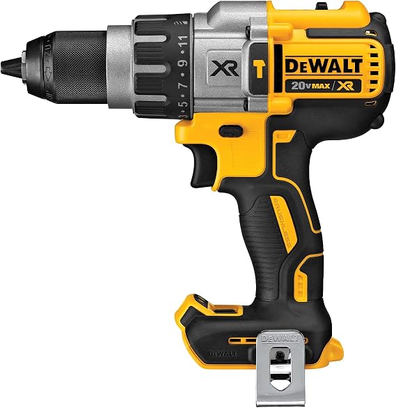 DEWALT 20V MAX XR Cordless Hammer Drill Driver Brushless, Heavy Duty 12, 3-Speed, Tool Only DCD996B