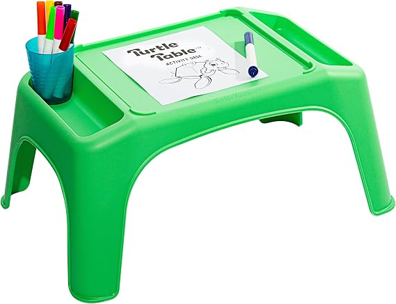 LAPGEAR Turtle Table Kids Activity Lap Desk Green