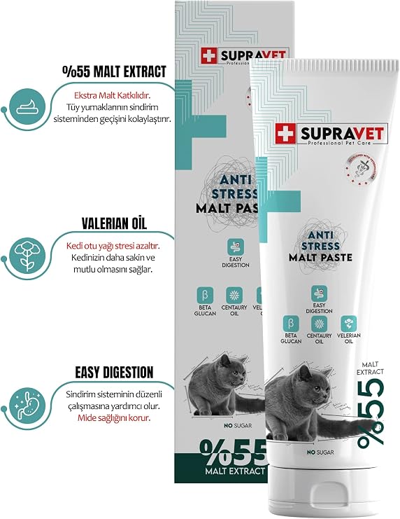 Supravet Anti Stress Malt Paste 100 gr