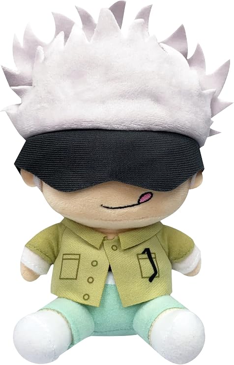 Jujutsu Kaisen - Satoru Gojo Sitting Pose Plush 7" H
