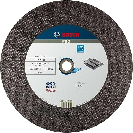 Bosch Professional aksesuar 2608600543 kesme diski, Gri, 2608600543