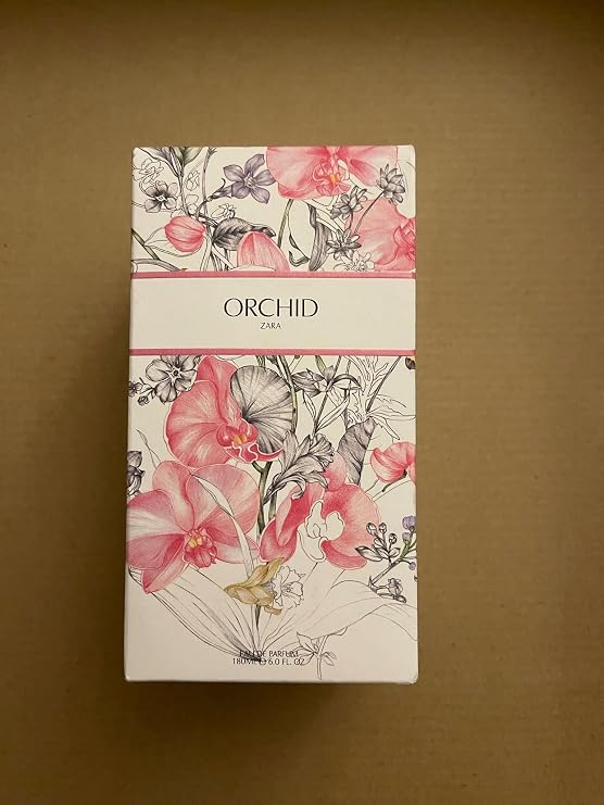 Zara ORCHID EAU DE PARFUM 180 ML (6.0 FL. OZ). A charming fragrance, revealing the fresh, crystal-clear floral notes of rose and lily of the valley.