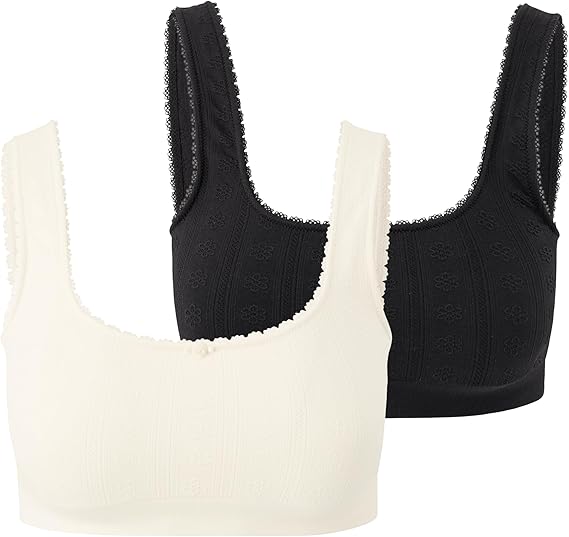 Florence by Mills Women's Seamless Pointelle Bralette