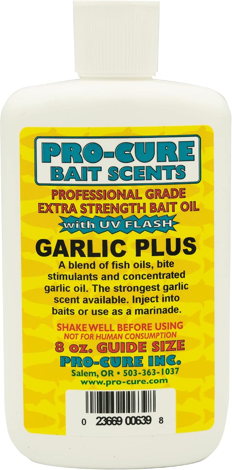 Pro-Cure Garlic Plus Bait Oil, 8 Ounce