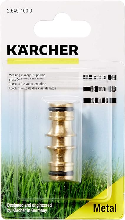Karcher Brass 2-Way Hose Connector