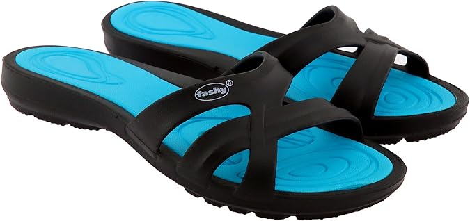 FASHY Mayfield Turquoise Mules