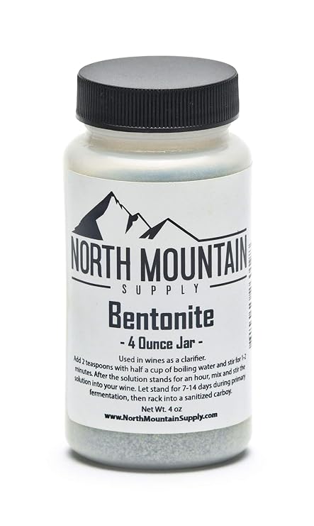 North Mountain Supply - BT-4oz Food Grade Bentonite Clay (4 Ounces)