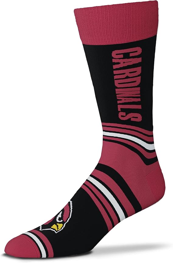 FBF NFL Unisex-Adult Nfl Go Team Dress Crew Sock