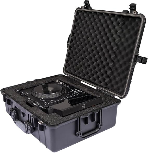 Headliner Highland Injection Molded Watertight Case Compatible with AlphaTheta CDJ-3000X Pro DJ Media Player with Durable, Impact-Resistant Shell Protects Gear from Moisture, Dust, and Dirt