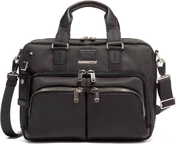 TUMI Alpha Bravo Albany Slim Commuter Brief Graphite One Size