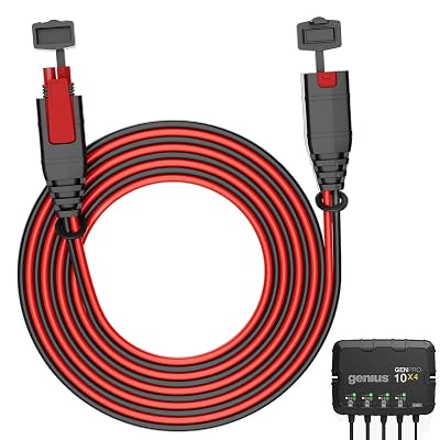 Compatible with NOCO GC004 X-Connect Battery Charger Harness, 10FT Extension Cable with Waterproof Back Cover, Suitable for Genius Smart Battery Trickle Charger Extension Cable Replacement Accessories