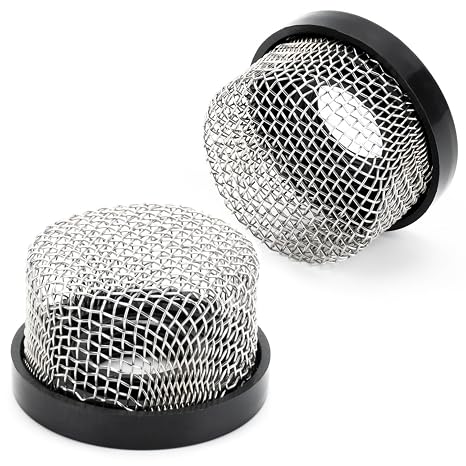 Stainless Intake Screen Compatible with Livewell Aerator Pump 2 Pack