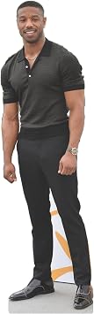 Michael B. Jordan Life-Size Cardboard Cutout 74 x 22 in Freestanding Standee