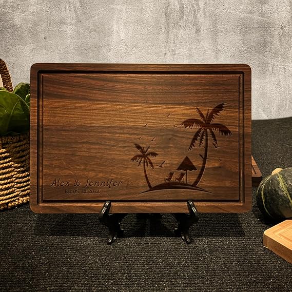 Personalized Housewarming Gifts Cutting Board, Custom House Warming Gifts New Home for Family, Couple, Women, Men, House Warming Gift for New Homeowners, New Home Gifts, Wedding Gifts, Kitchen Gifts