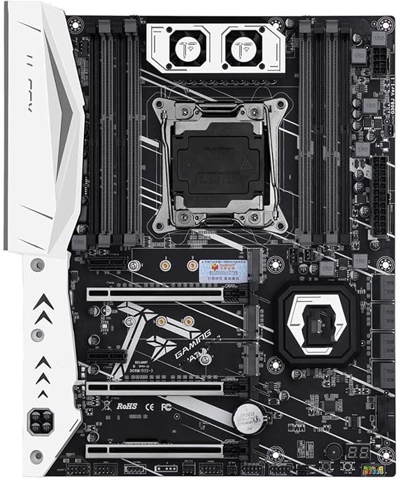 Computer Motherboards Fit for HUANANZHI X99 X99-TF Motherboard with Dual M.2 NVME Slot Support Both DDR3 and DDR4 LGA2011-3