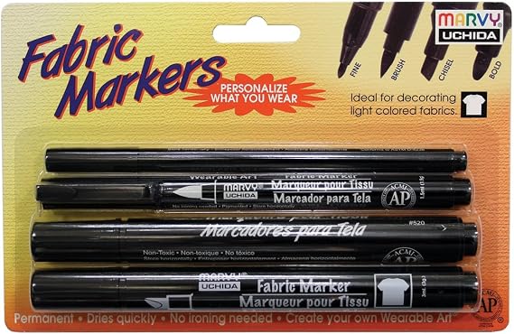 Marvy Fabric Markers Set