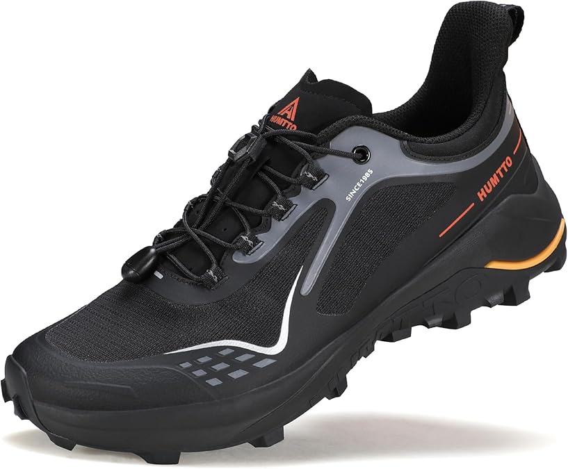 HUMTTO Men's Hiking Shoes with Quick Lace
