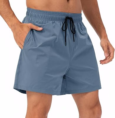 Mens Running Gym Sport Shorts Breathable Outdoor Workout Training Shorts