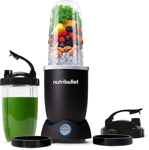 nutribullet Pro+ Personal Blender, Pulse, 1200W, Matte Black, N12-1001MK