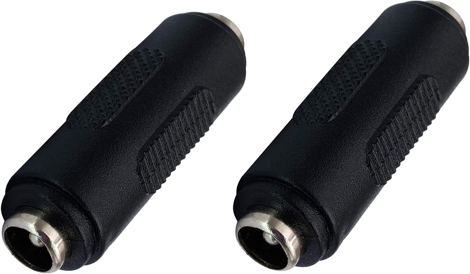 5.5mm x 2.1mm DC Power Adapter, DC Barrel Power 2.1mm X 5.5mm Female to Female Coupler Connector for CCTV Camera 2packFemale
