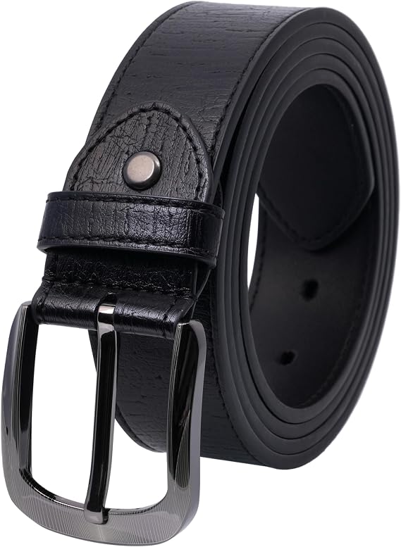 Men's Belts Leather Big and Tall Belts for Men Dress Jeans 36 to 82 IN