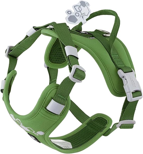 Hurtta Weekend Warrior Harness II, ECO Parsley, 21-27 in