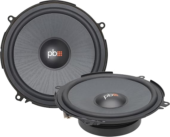 PowerBass OE700-TY - 7" Toyota Plug and Play Mid Range Drivers, Pair 90Wrms / 270Wmax - no Grills (2 ohm)
