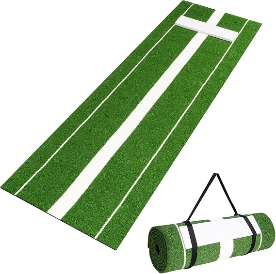 PLAYAPUT 10x3FT Softball Pitching Mound Mat