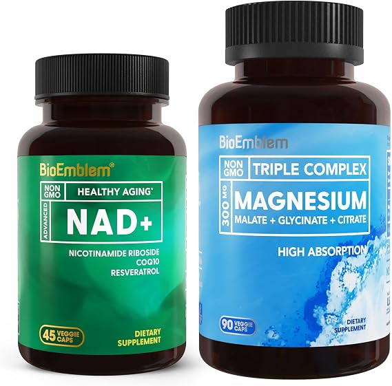 BioEmblem Triple Magnesium Complex and NAD+ Supplement