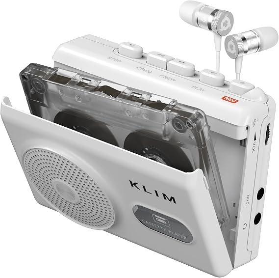 K9 Cassette Player, Portable Recorder with Built-in Speaker and Microphone