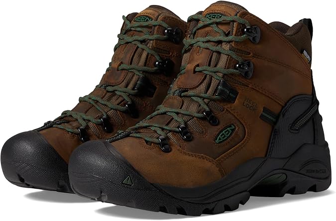 KEEN Utility Men's Pittsburg Energy 6" Soft Toe Waterproof Industrial Work Boots