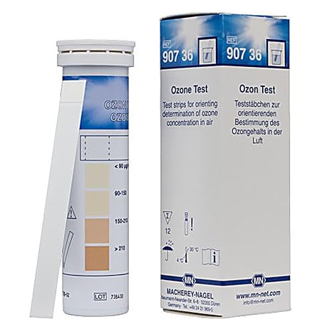 Macherey-Nagel, 90736, Ozone Test Sticks, Box of 12 Strips. Determination of Ozone in air.