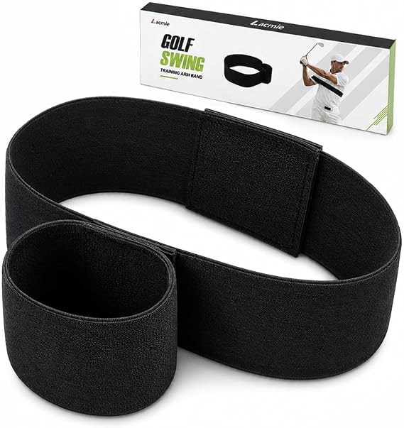 Golf Training Aid Arm Band, Adjustable Golf Swing Trainer for Men & Women