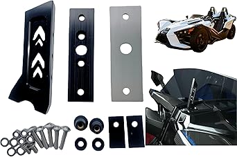 GPS Center Dashboard Accessory Post with Wiring Port - Compatible with Polaris Slingshot S/R/SL/SLR/GT 2015-2025