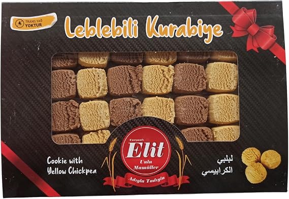 tavşanlı elit Leziz Leblebi Kurabiyesi: Ev Yapımı, Otantik ve Sağlıklı Sade ve Kakolu (karışık) çeşitleriyle (2, 375)