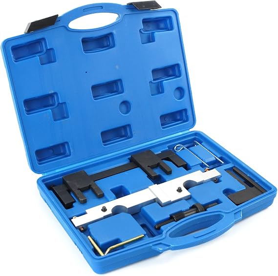 MPLUS Camshaft Alignment and Chain Driven Engine Timing Locking Tool Kit Fit for BMW N43 1.6 2.0 E60 E61 E81 E82 E87 E88 E90 E91 E92