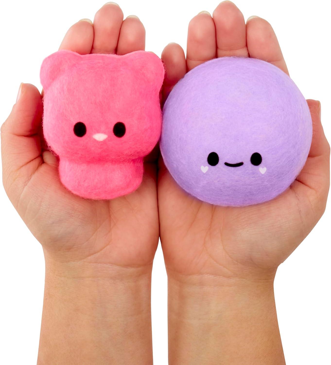 Fluffie Stuffiez Round Candy and Gummy Bear Minis Collectible Feature - Surprise Reveal Unboxing Soft and Squishable Tactile Play Fidget DIY