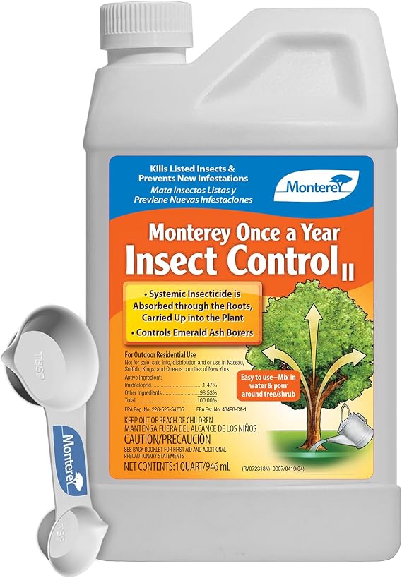 Monterey Once A Year Insect Control II, 1 Quart