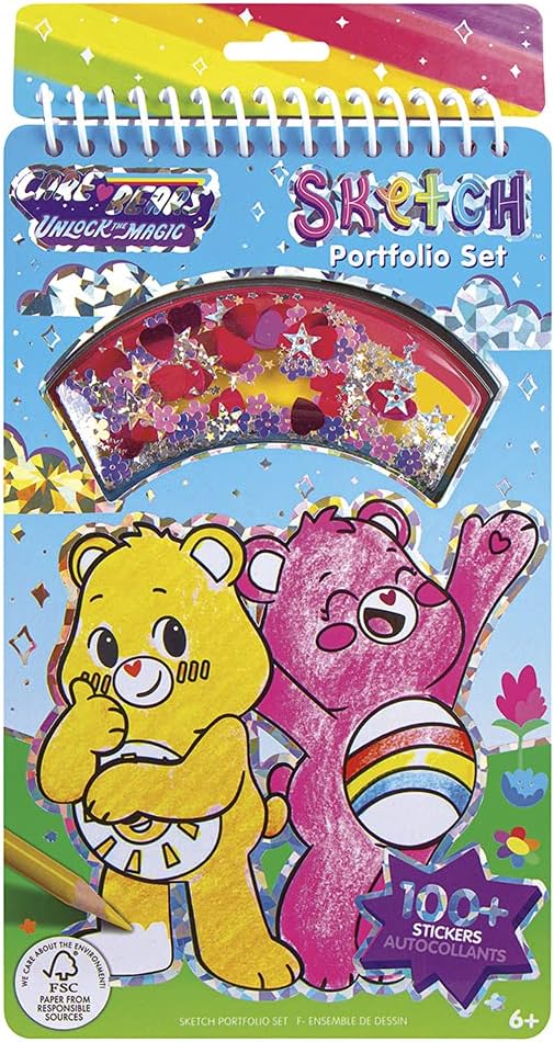 Care Bears Compact Sketch Portfolio Set