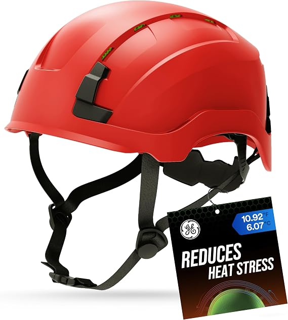 GE Safety Helmet - ANSI Type 2 Advanced Impact Technology Vented/Non-Vented