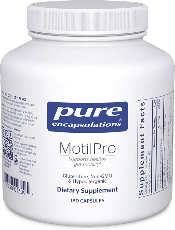 Pure Encapsulations MotilPro, 180 Capsules