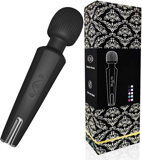 Electric Master, Strong Vibration, 20 Vibrations, Magnetic Rechargeable, Cordless, Silent, Waterproof, Silicone, Popular, Powerful, Portable, Convenient, No Numbness, Small, Japanese Instruction Manual English Language Not
