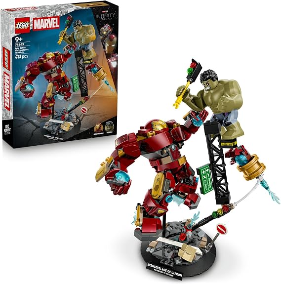 LEGO Marvel Efsanevi Savaş: Hulkbuster, Hulk’a Karşı 76343